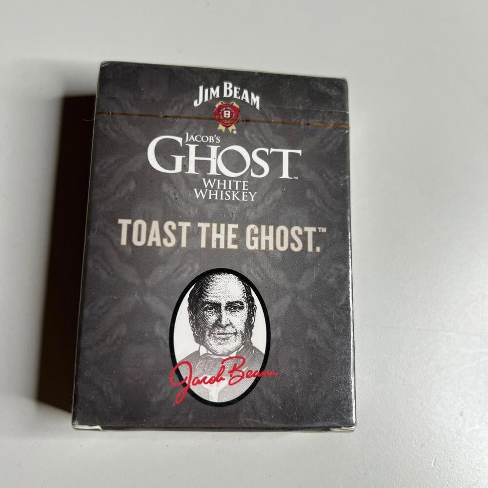 Jim Beam Jacob’s Ghost Whiskey Playing Cards Promo Deck Sealed
